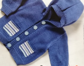 Cardigan bébé, garçon, sans pull.