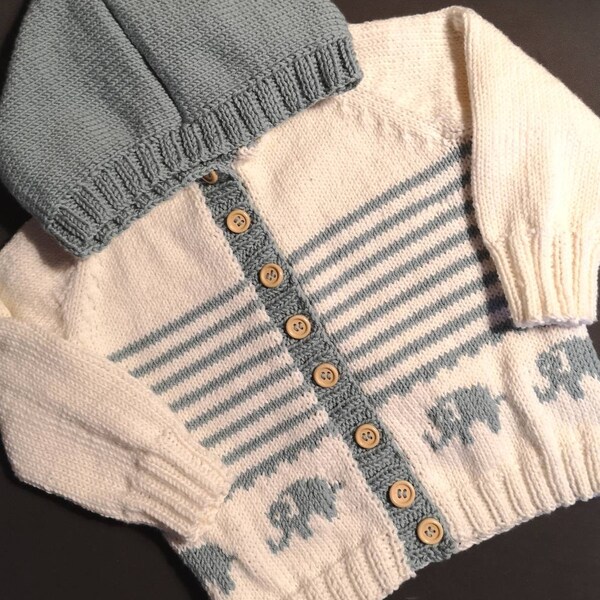 Baby Strickjacke, Babystrickjacke