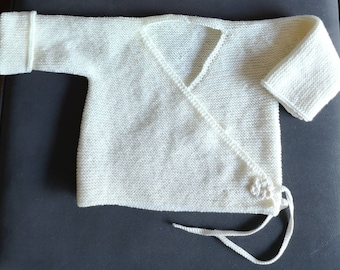 Baby wrap jacket, cardigan, baptism