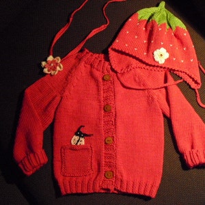 Baby jacket, cardigan as a set image 1