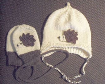 Ensemble bonnet bébé