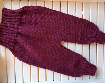 Baby pants, merino wool