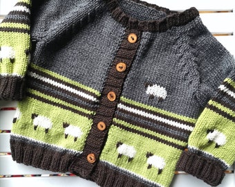 Veste bébé, cardigan, garçons, cadeau