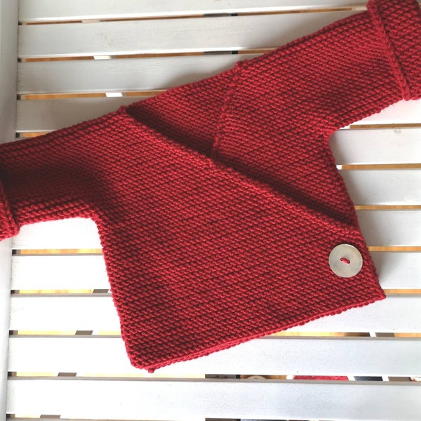 Baby, Kinder Strickjacke, Wickeljacke