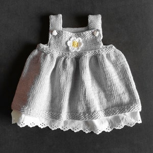 Baby dress knitted image 1