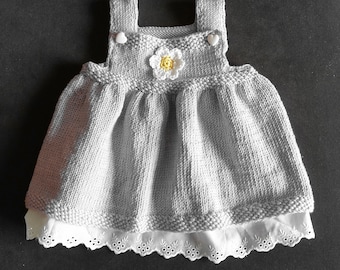 Baby Kleid gestrickt