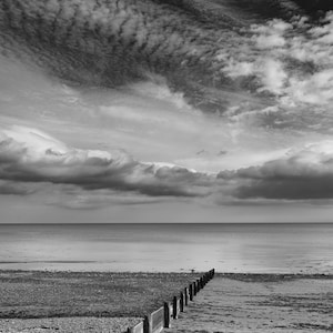 Cei Bach beach cloudscape