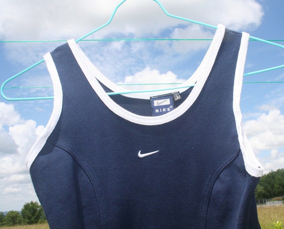 navy blue nike dress