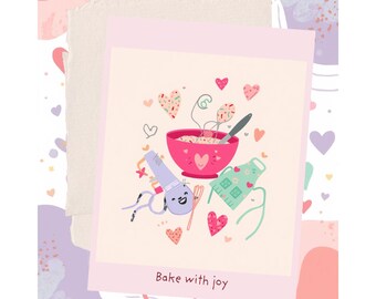 Kids Baking Activity Pack | Printable Recipes, Coloring Pages (Digital Download)