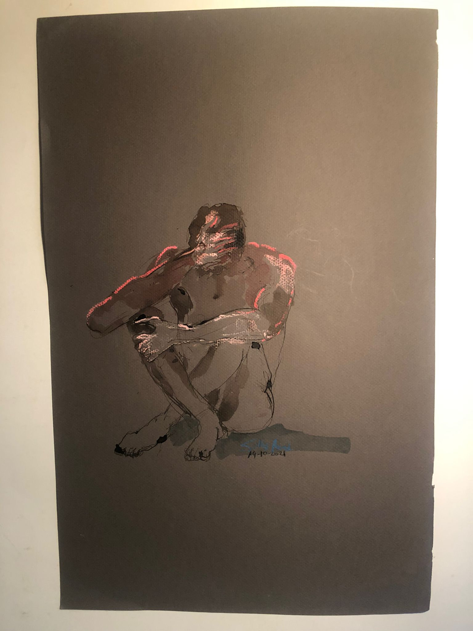 Dessin Nu Atelier Modele Vivant