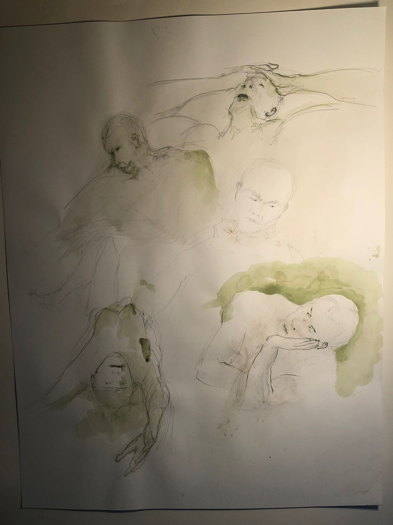 Dessin Nu Atelier Modele Vivant