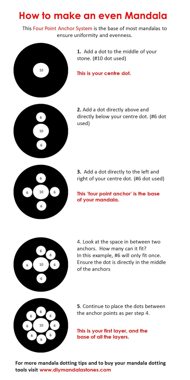 Mandala Dotting Tools size 1-16 image 7