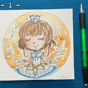 Aquarelle original - Petit prix