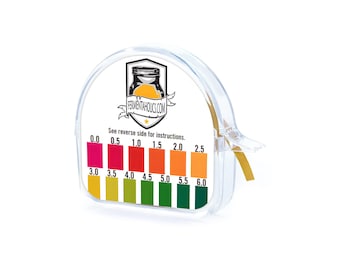 Fermentaholics Instant Read pH Test Strips Dispenser pH Strips pH Range 0-6