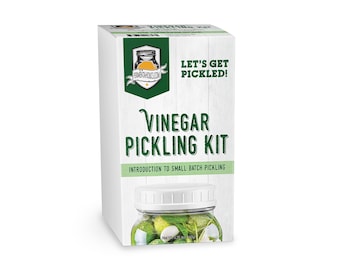 Fermentaholics Vinegar Pickling Kit - Homemade Pickles and More Made Easy