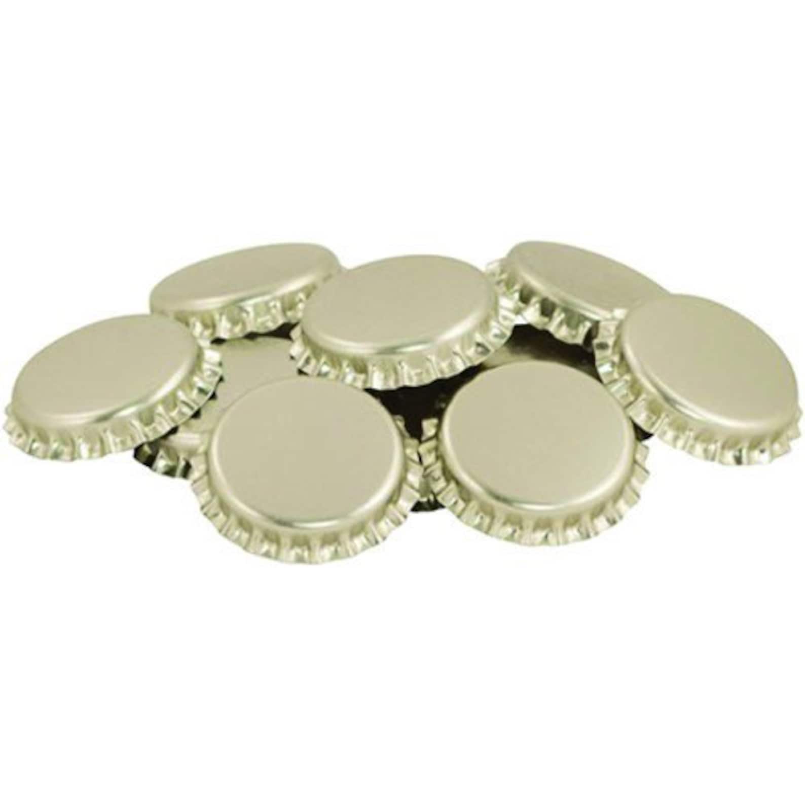 50 Silver Bottle Caps Etsy
