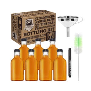 Kombucha Stout Top Bottling Kit - High-Pressure Bottles For Fermentation
