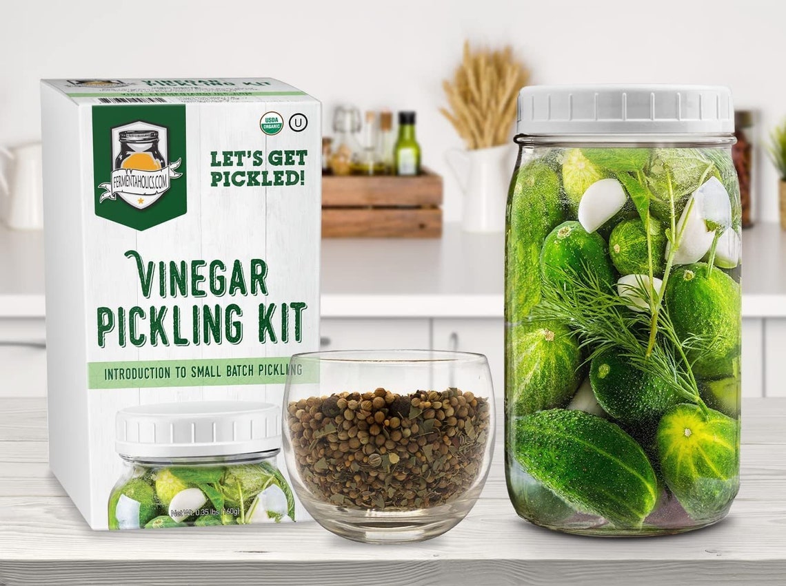 Fermentaholics Vinegar Pickling Kit Homemade Pickles and Etsy