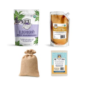 Fermentaholics Organic Dried Elderberry Syrup Making Blend Kit