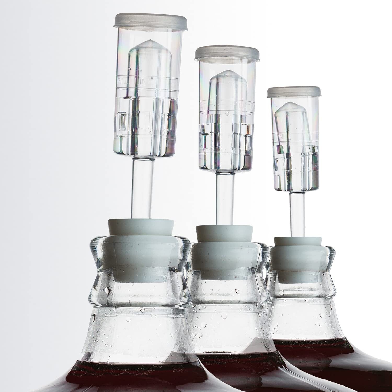 Drilled Rubber Stopper 8 4 Pack Carboy Bung Etsy