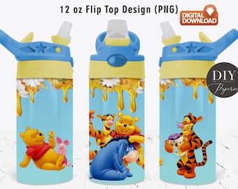 Vaso con boquilla de Winnie the Pooh de 355 ml (descarga digital)