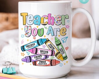 She is a Teacher Mug PNG, Appreciation Day Sublimation Design, Instant Download