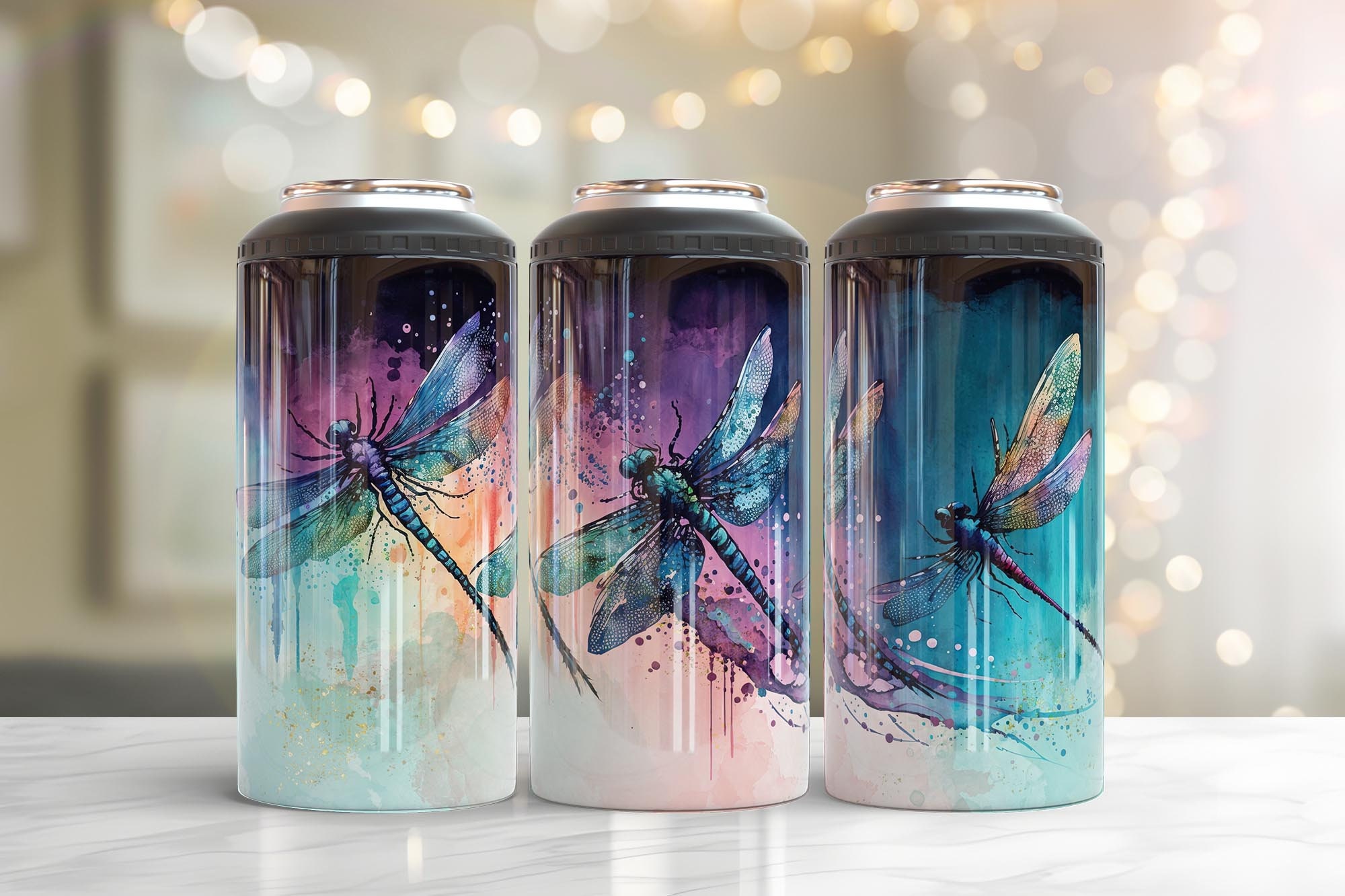 4 in 1 Can Cooler Combo (For Glitter Tumblers) – Big Lake Creations