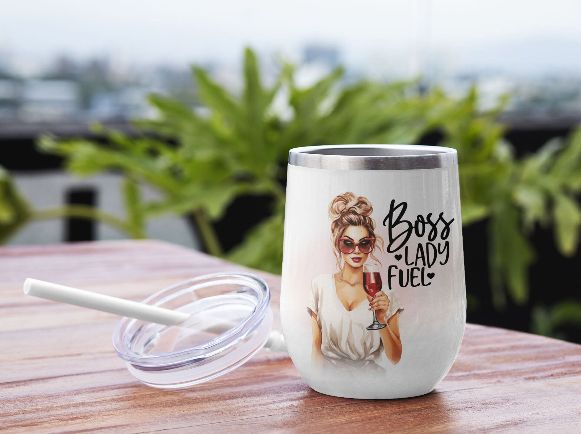 12oz Wine Tumbler Sublimation Design, Wine Poem , Boss Lady Fuel, Wine Cup Template, Sublimation Designs Png, Digital File, WTW