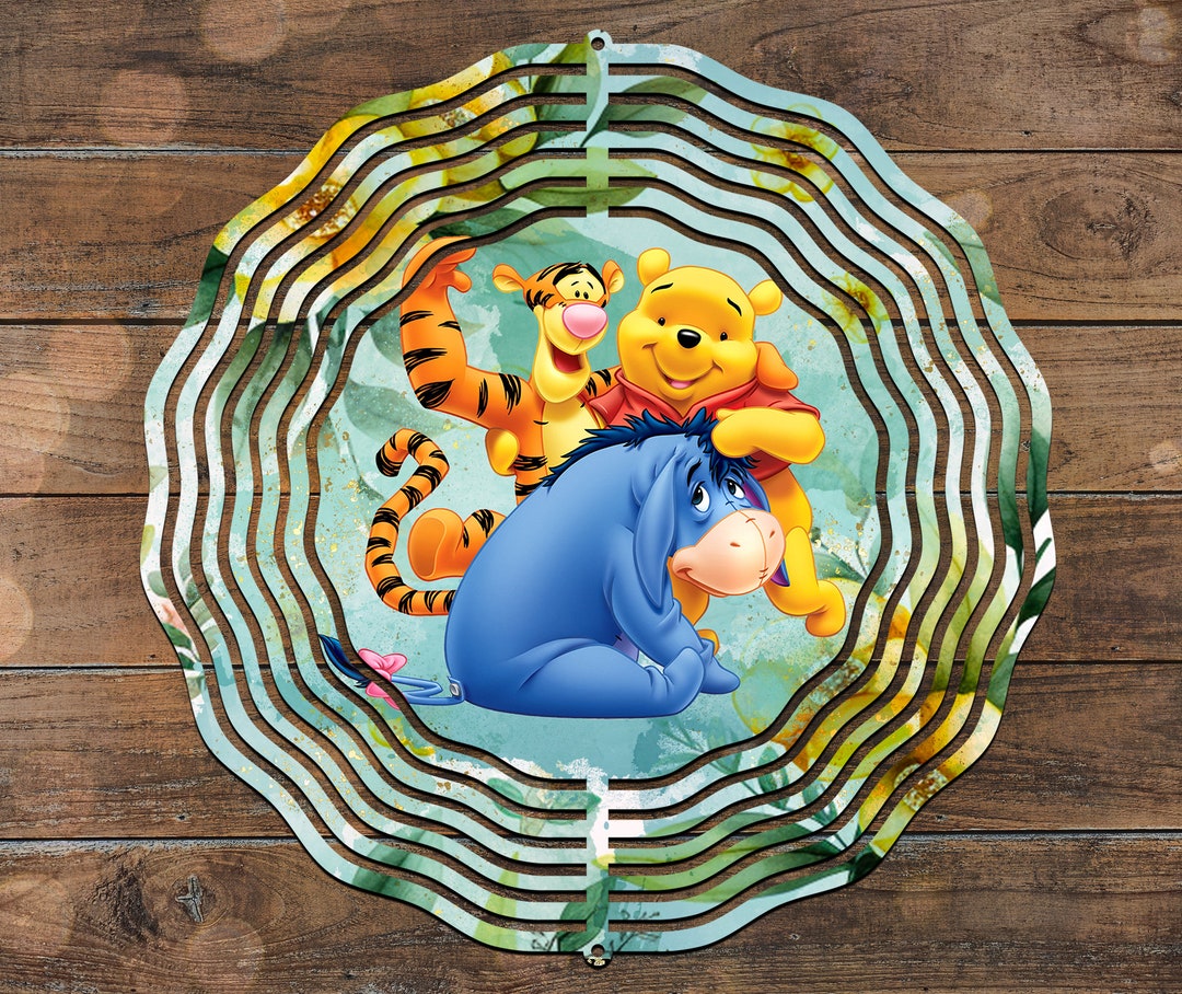 Winnie the Pooh Wind Spinner PNG: 11in Design (digital Download) - Etsy
