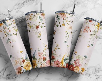 Wild Flower Bridesmaid Tumbler