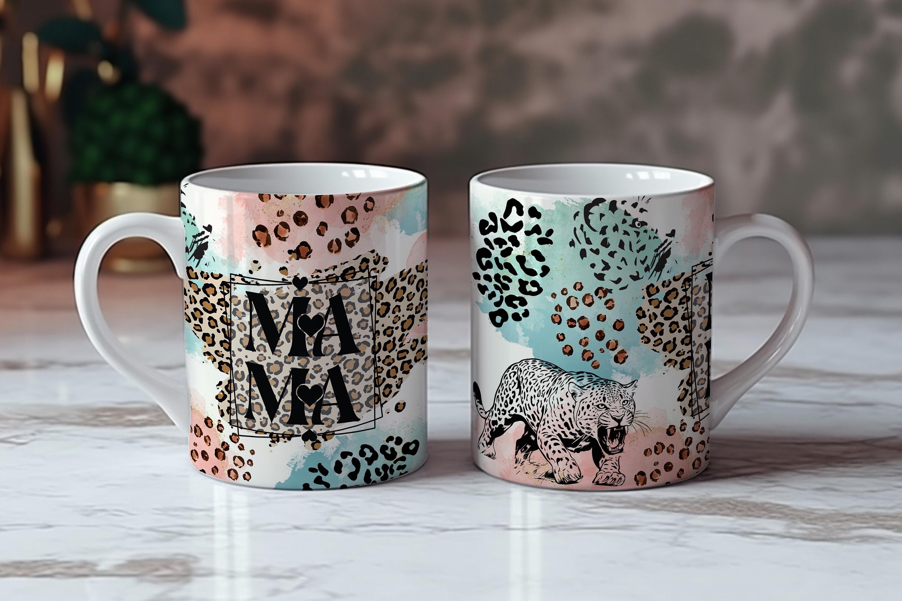 Black Leopard Tumbler, Leopard Print Skinny Tumbler with Lid and Straw,  Cheetah Print Coffee Mug, 20 oz Simple Modern Leopard Travel Mug Cups Black  Leopard Decor Gifts for Birthday Valentine 