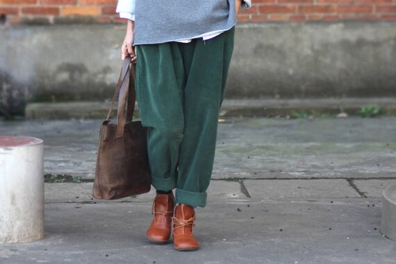 corduroy pants women's elastic waist