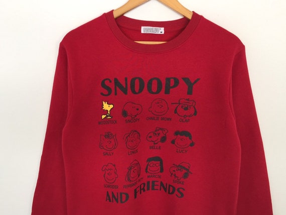 Rare!! Snoopy Woodstock Peanuts Spellout Embroide… - image 3