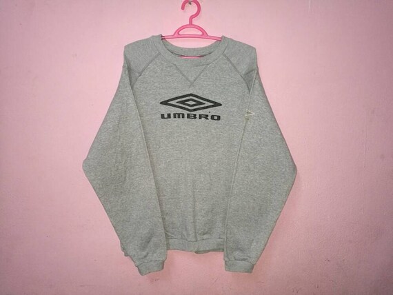 Rare!! Umbro Big Logo Spellout Pullover Jumper Swe