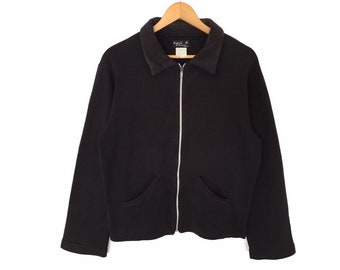 Vintage Agnes B Homme Paris Wool Jacket Full Zip Made in - Etsy
