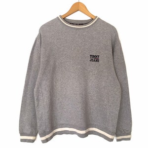 Rare!! Tommy Jeans Spellout Pullover Jumper Sweatshirt Tommy Hilfiger