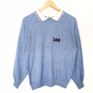 Rare!! Vintage 80s Lee Spellout Pullover Jumper Sweatshirt