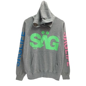 Rare!! SAG Tokyo Big Logo Spellout Pullover Jumper Sweater Sweatshirt Hoodie