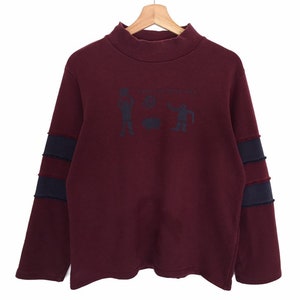 Rare!! Hai Sporting Gear Issey Miyake Japan Designer Spellout Sweatshirt Long Sleeve