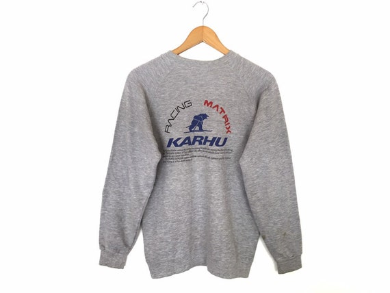 Rare!! Karhu Racing Matrix Spellout Pullover Jumpe