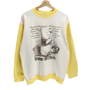 Rare!! Vintage Winnie The Pooh Disney Pullover Jumper Sweatshirt