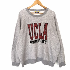 Rare!! Vintage University California Los Angeles Spellout Pullover Jumper Sweatshirt