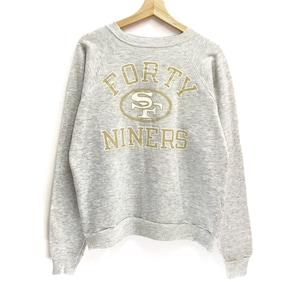 ¡¡Raro!! Vintage 80s San Francisco Forty Niners X Champion Spellout Pullover Jumper Sudadera