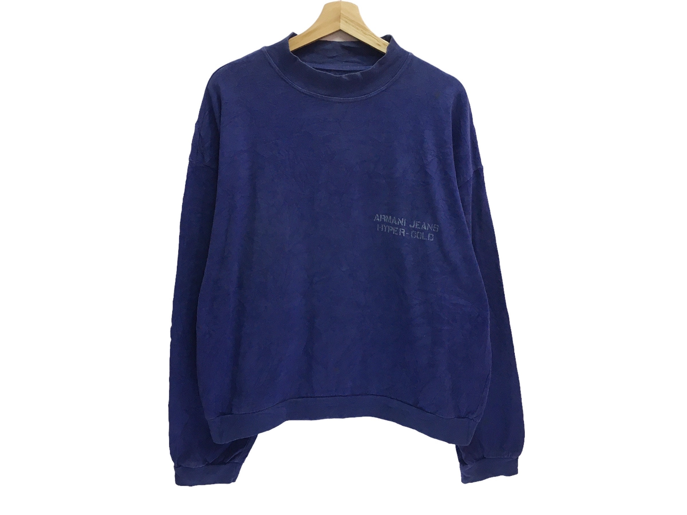 Armani Jeans Pullover 90s - Etsy Armani Jeans Pullover 90s - Etsy