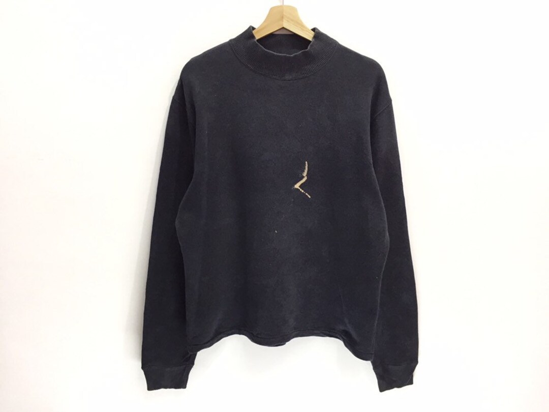 トップス vintage agnes b. homme riders foodie Rare!! Vintage Agnes B. Homme Fashion Designs Sweatshirt