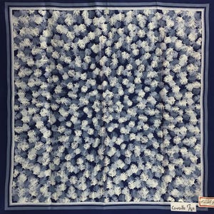 Zeldzaam!! Vintage Cavallo Jgo zijden sjaal (30,5 x 31)