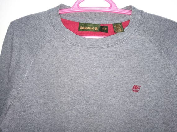 Rare!! Timberland Small Logo Embroidery Sweatshirt - image 5