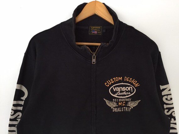 vanson leathers sweater