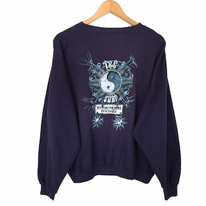 Vintage 90s T&C Surf Designs Hawaii Surfboard Sweatshirt