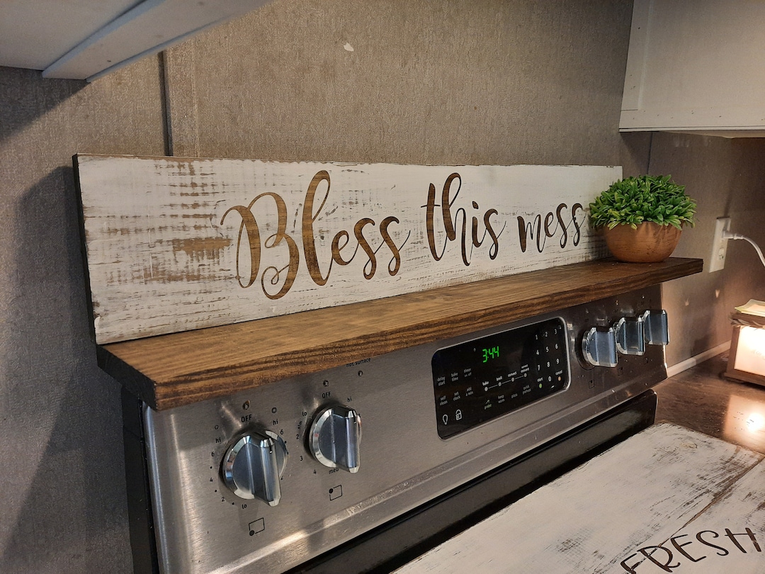 Stove Top Rackspice Rackstove Top Cover Rack Over the Stove Etsy